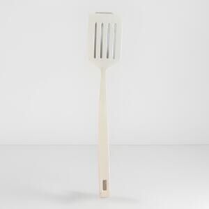 COPCO #2530-23 Long White Melamine Slotted Turner Flipper Spatula Utensil Taiwan